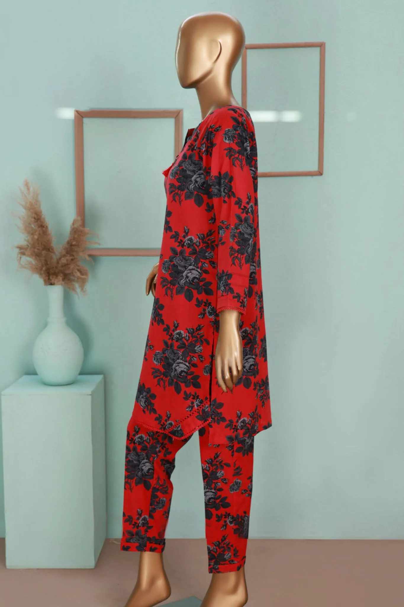 Afsane Eid Drop By HZ Stitched 2 Piece Printed Co Ords Collection'2024-PCL-404