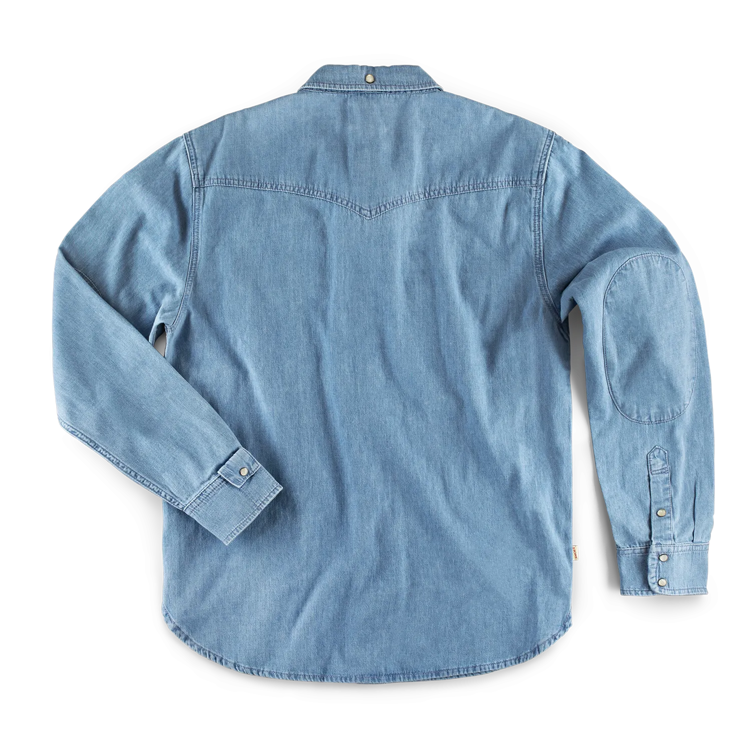 &SONS Boone Washed Denim Blue Shirt