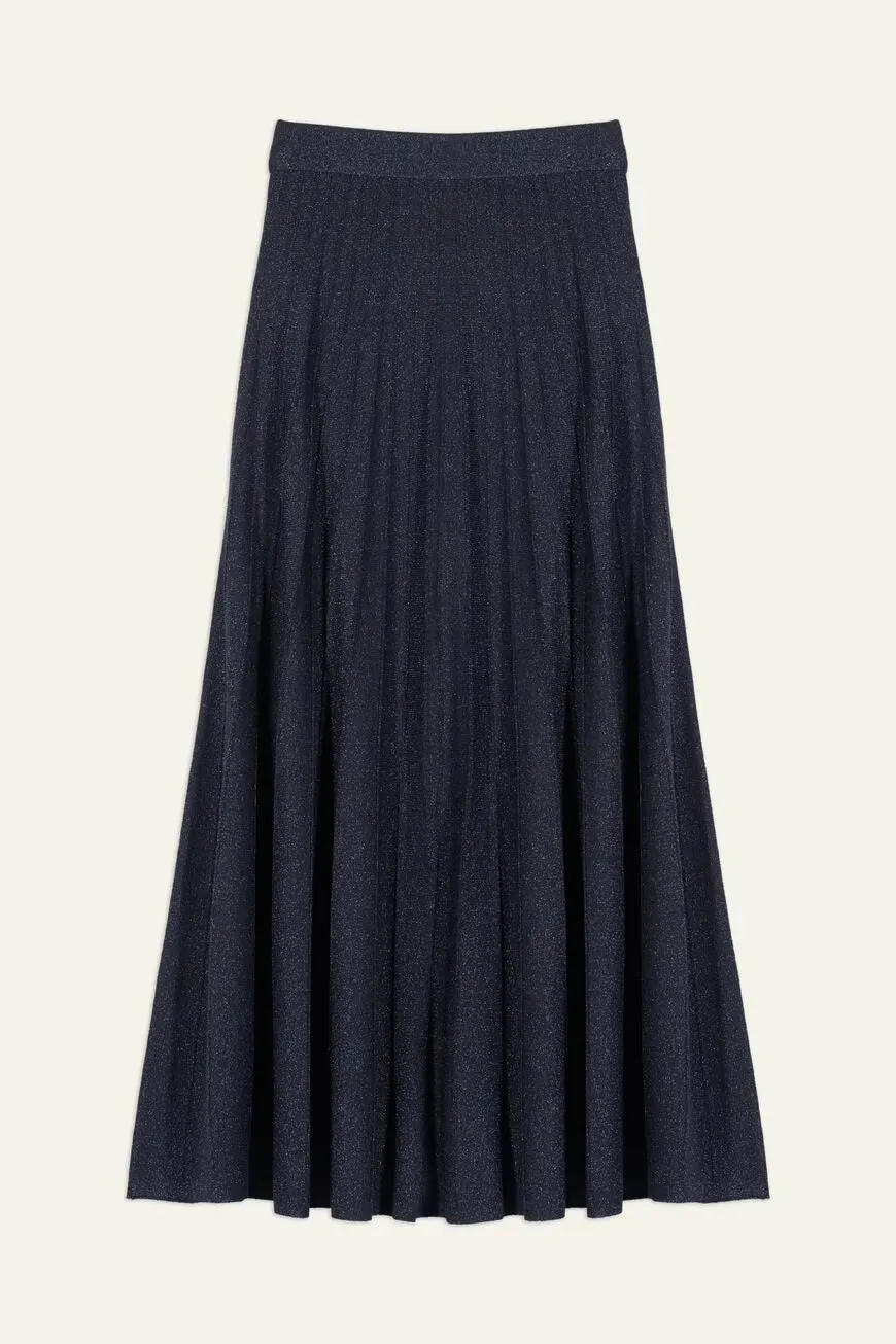 Bash Paris Brycey Skirt in Navy