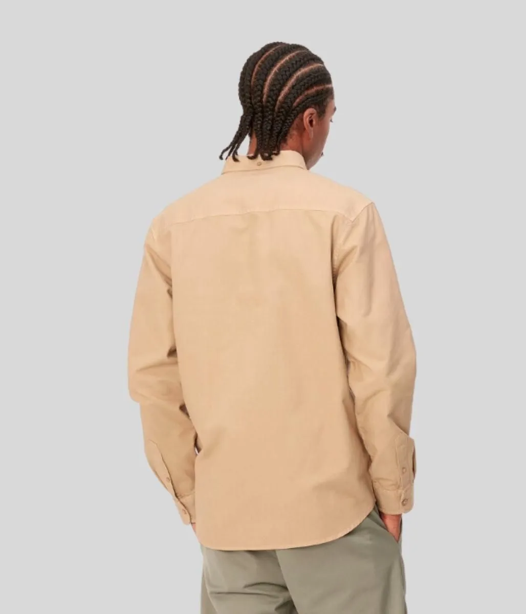 Beige Bolton Cotton Shirt