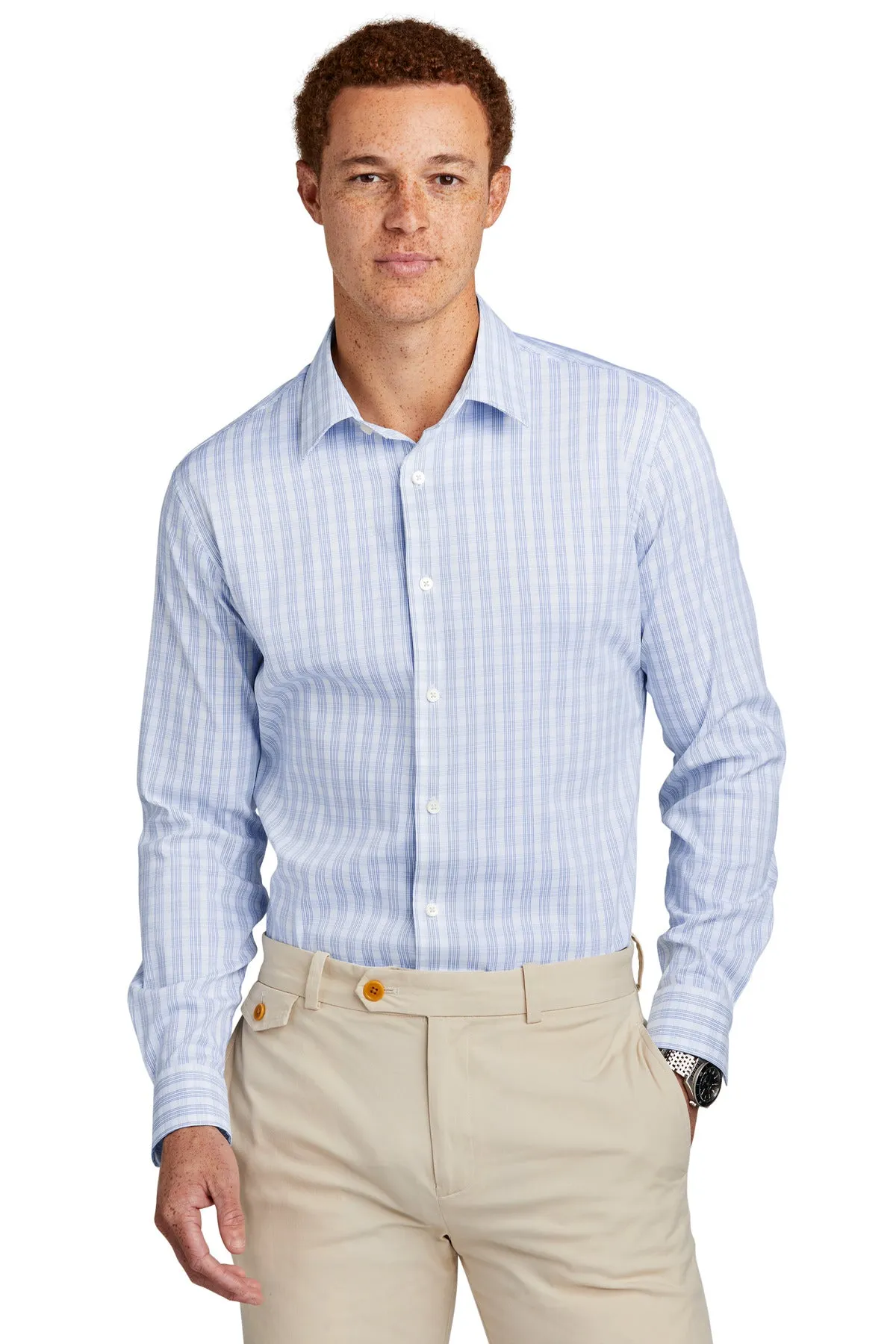 Brooks Brothers Tech Stretch Patterned Shirt