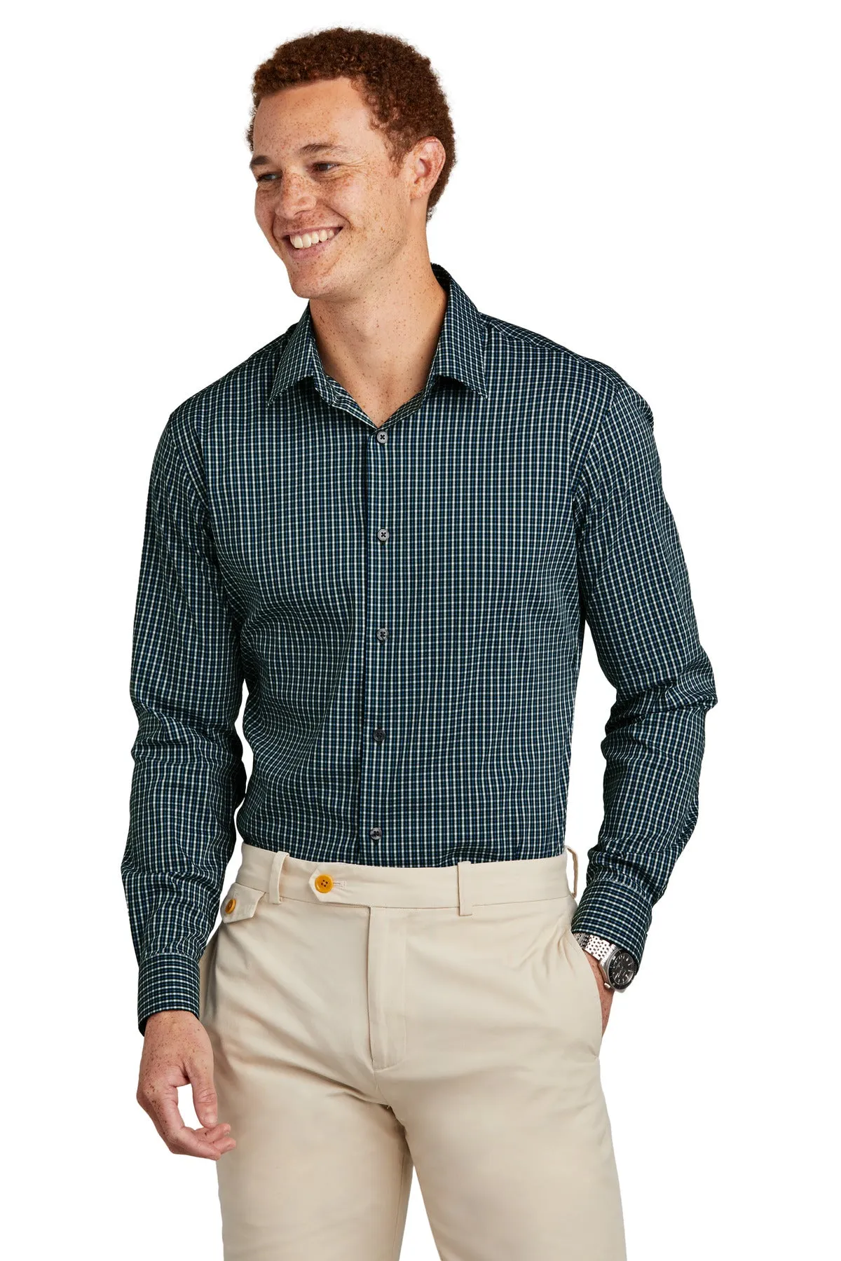 Brooks Brothers Tech Stretch Patterned Shirt