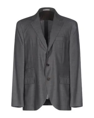 Brunello Cucinelli Man Blazer Grey 40 suit