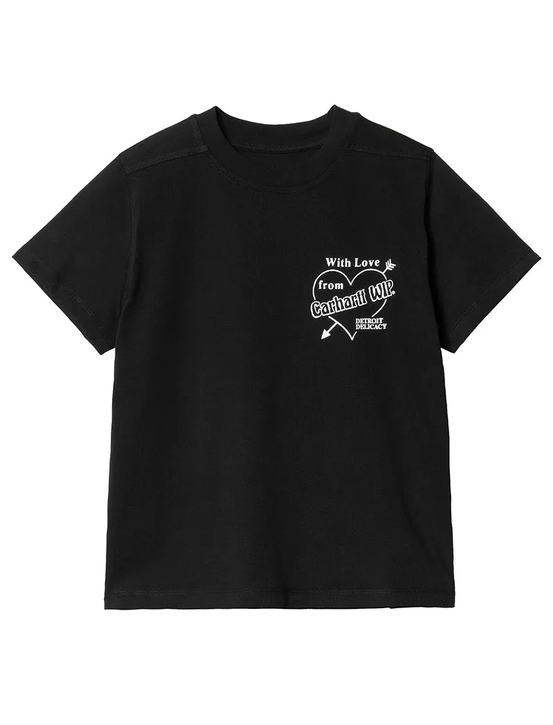 Carhartt WIP Womens S/S Delicacy T-Shirt Black / White