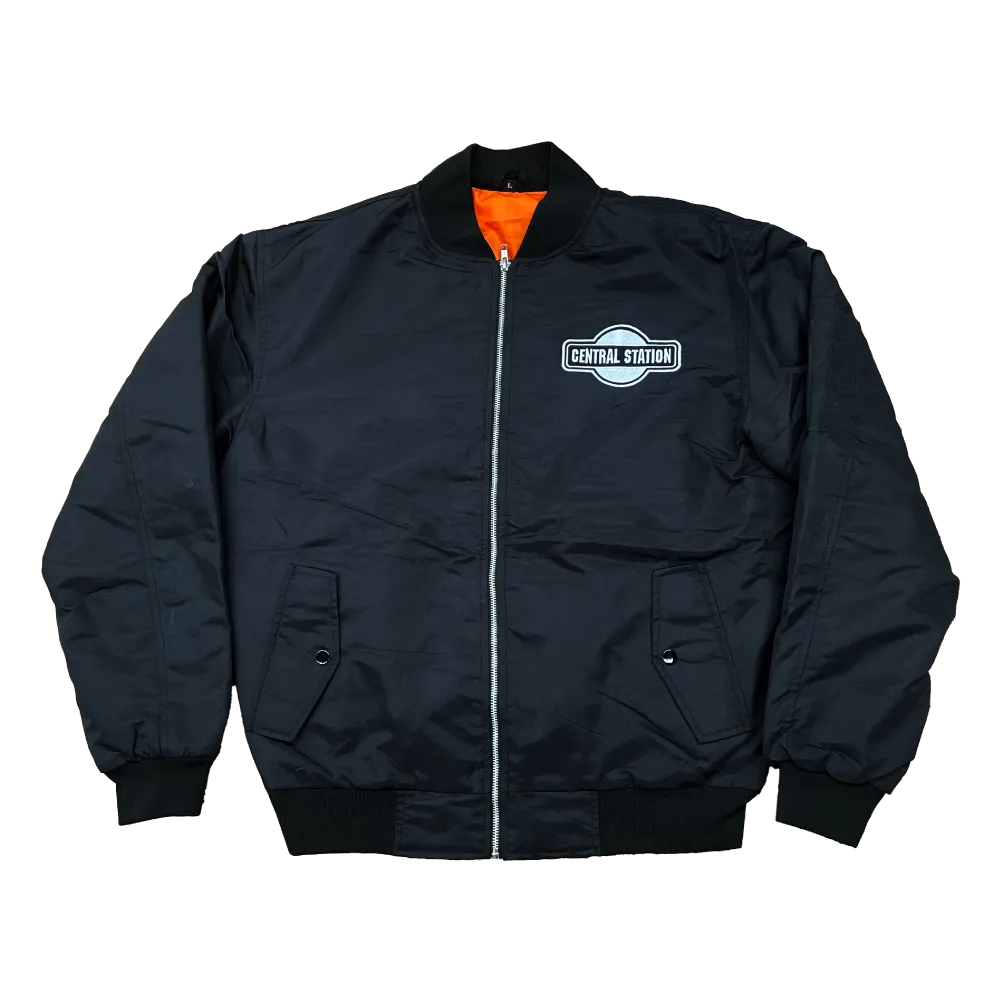 Central Station / Black Bomber Jacket