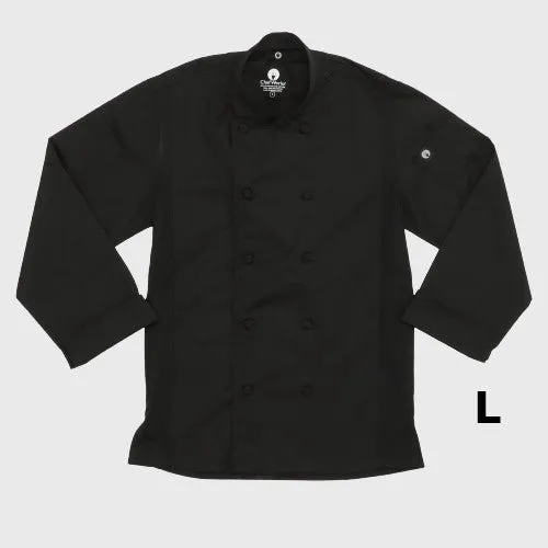 Chef Works Bowden Chef Coat Black Large