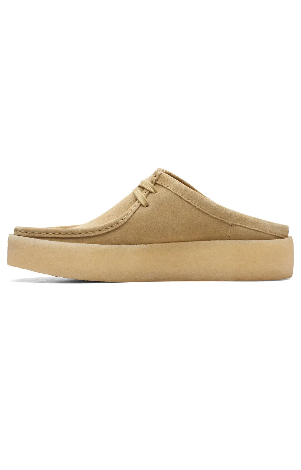 Clarks Wallabee Mule Cup Lo - Maple Suede