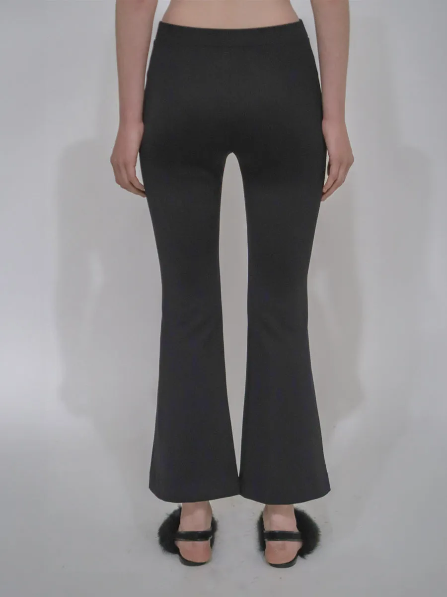 CROPPED FLARE PULL-ON PANT - SCUBA