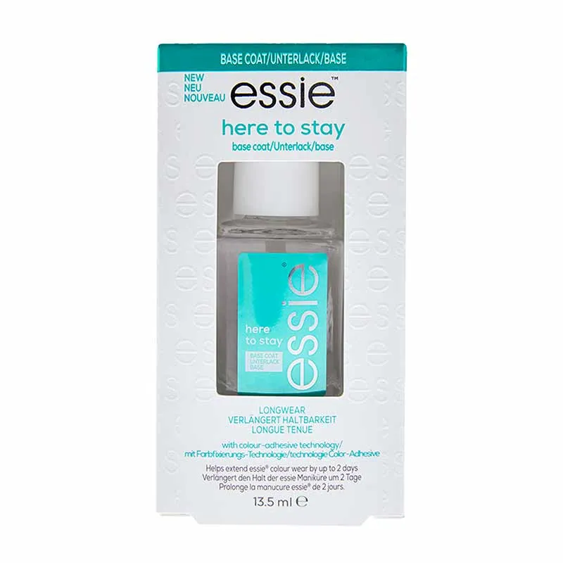 Essie Here to Stay Base Coat   FREE Double Sided Nail Tool Discontinued