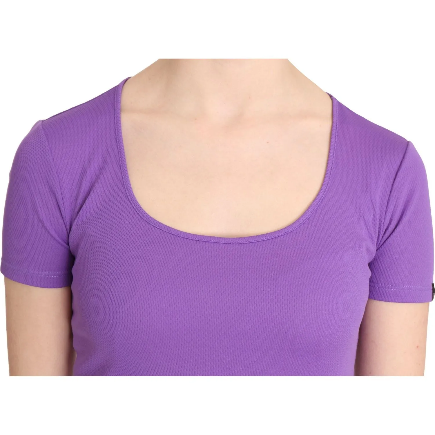 GF Ferre Chic Purple Casual Top for Everyday Elegance