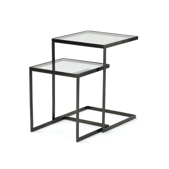 Glass Crosby Tables