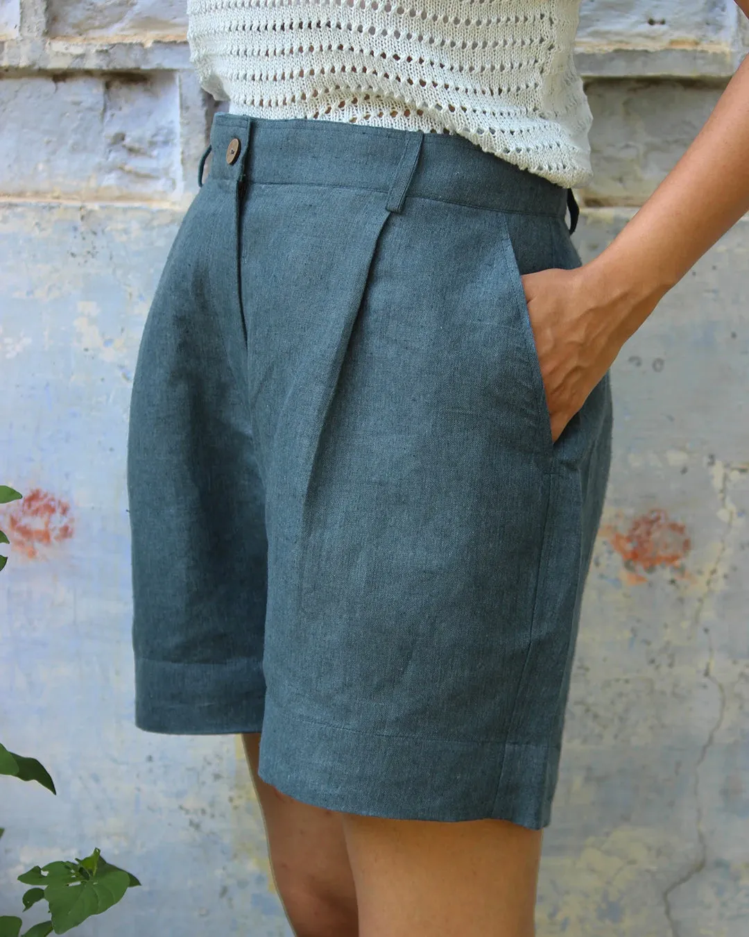 Gypsy Women's Blue Shorts