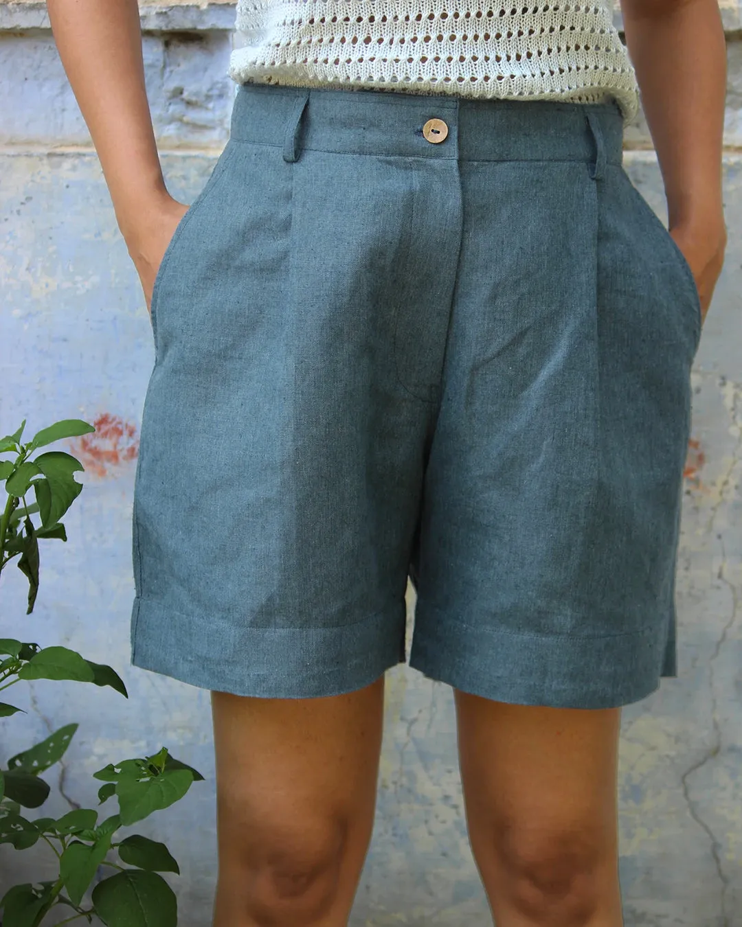 Gypsy Women's Blue Shorts