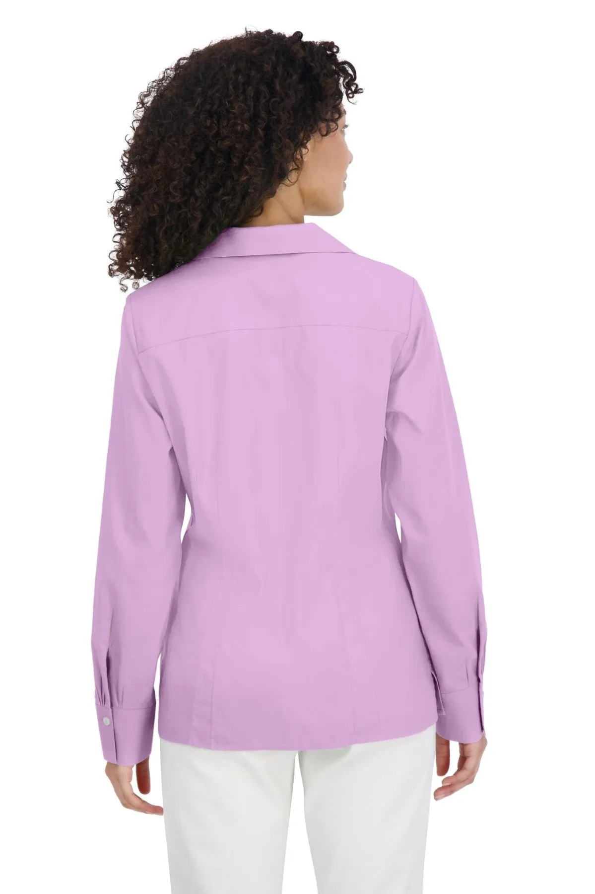 Katie Long Sleeve Pinpoint No Iron Shirt