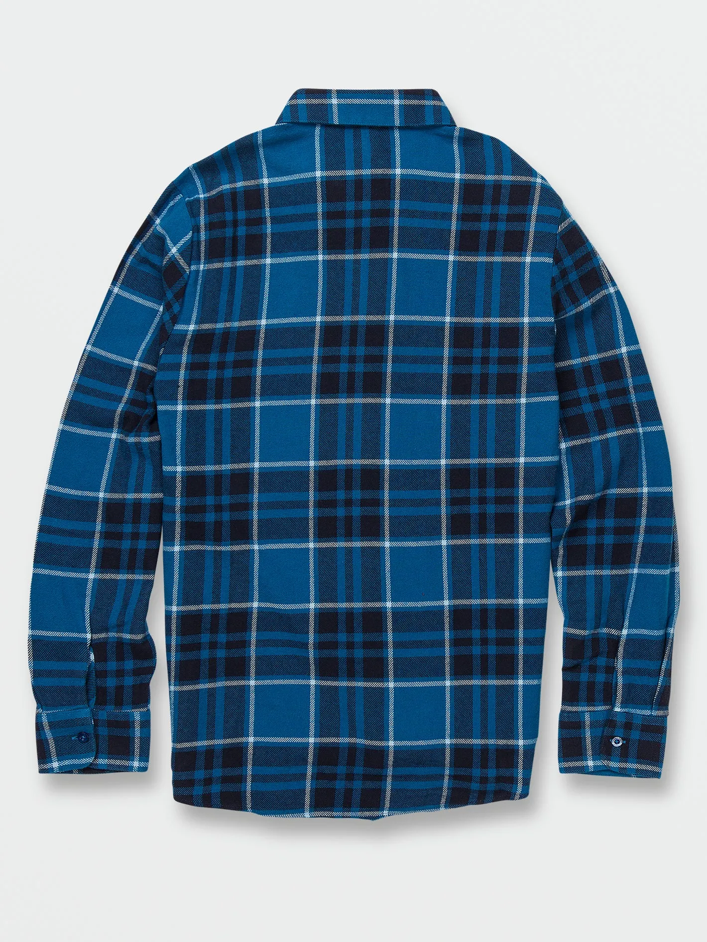 Leland Long Sleeve Flannel - Blue Sapphire