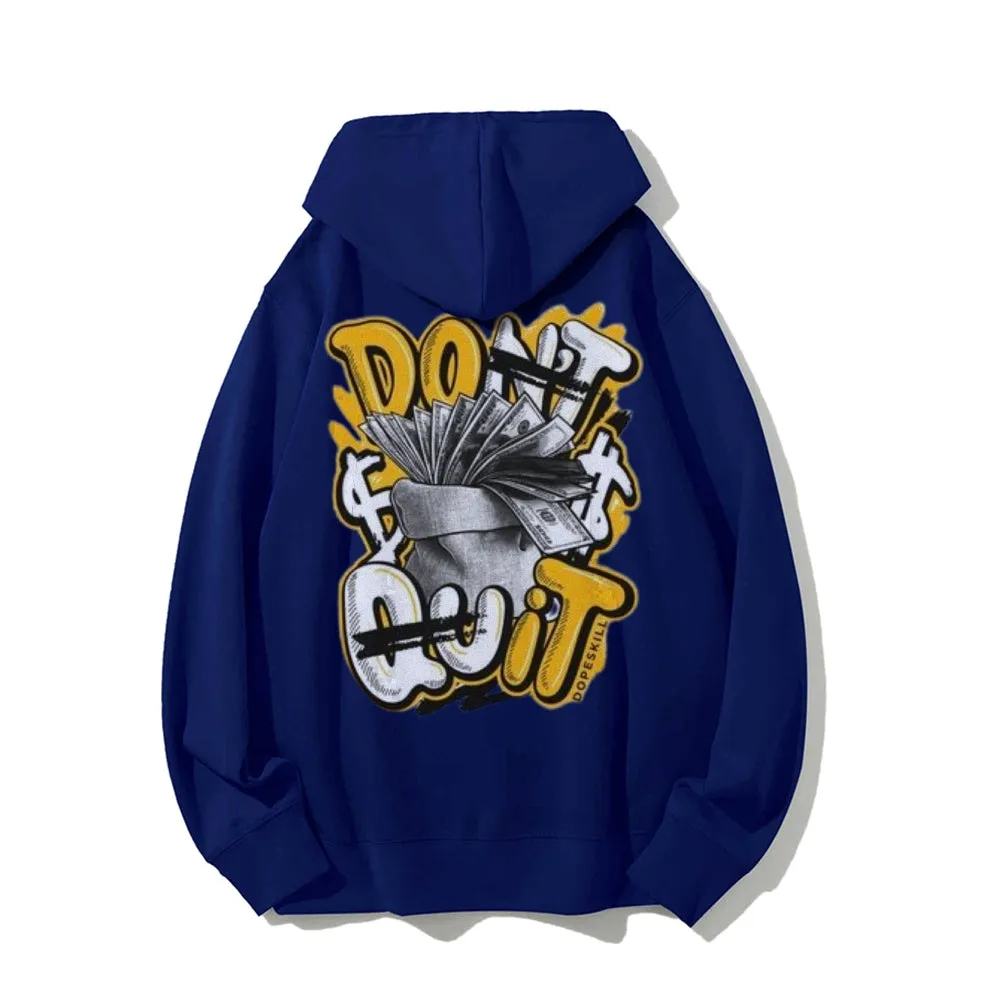 Mens DON'T QUIT MONEY Graphic Hoodies