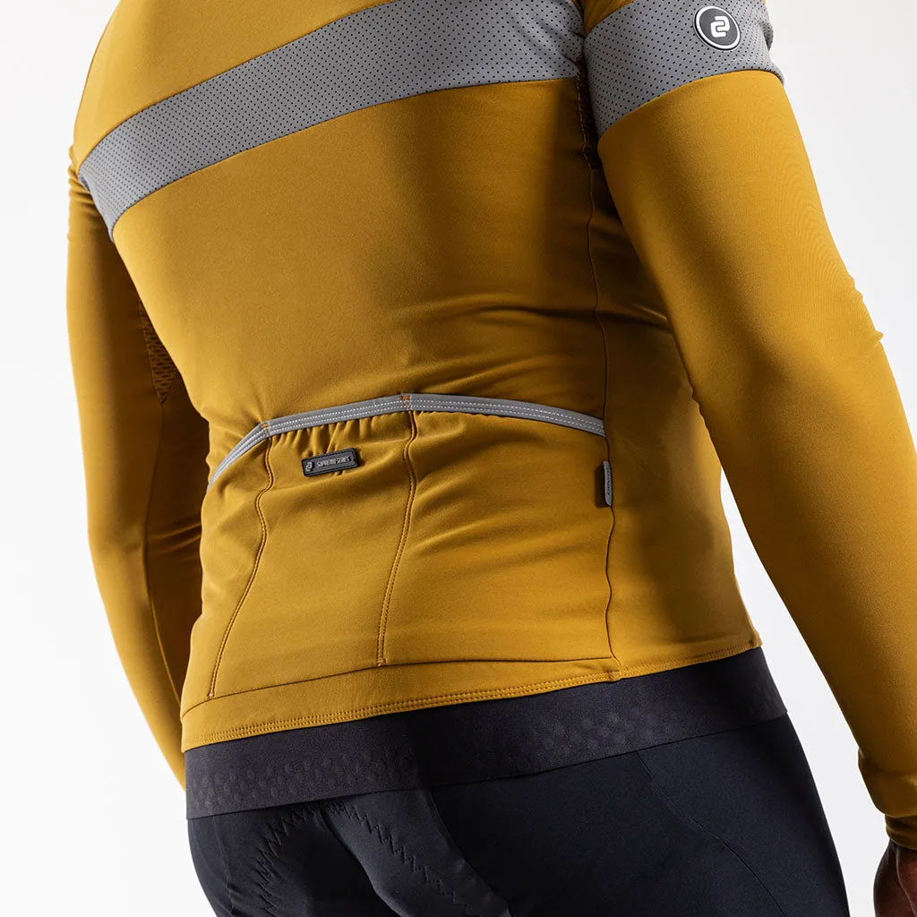 Men's Faro Cycling Jacket (Mustard)