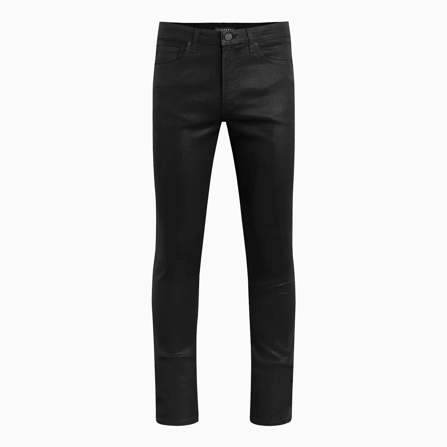 Men's Greyson Coated Noir Skinny Denim Pant