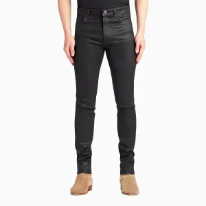 Men's Greyson Coated Noir Skinny Denim Pant