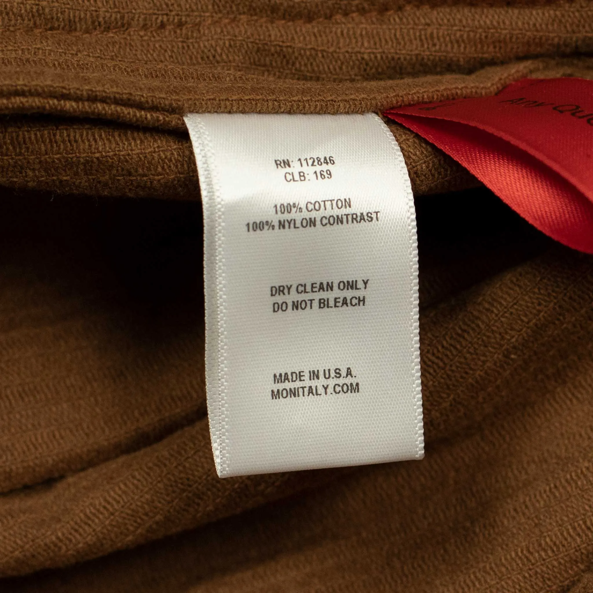 Military Service Jacket in chestnut 8-wale corduroy