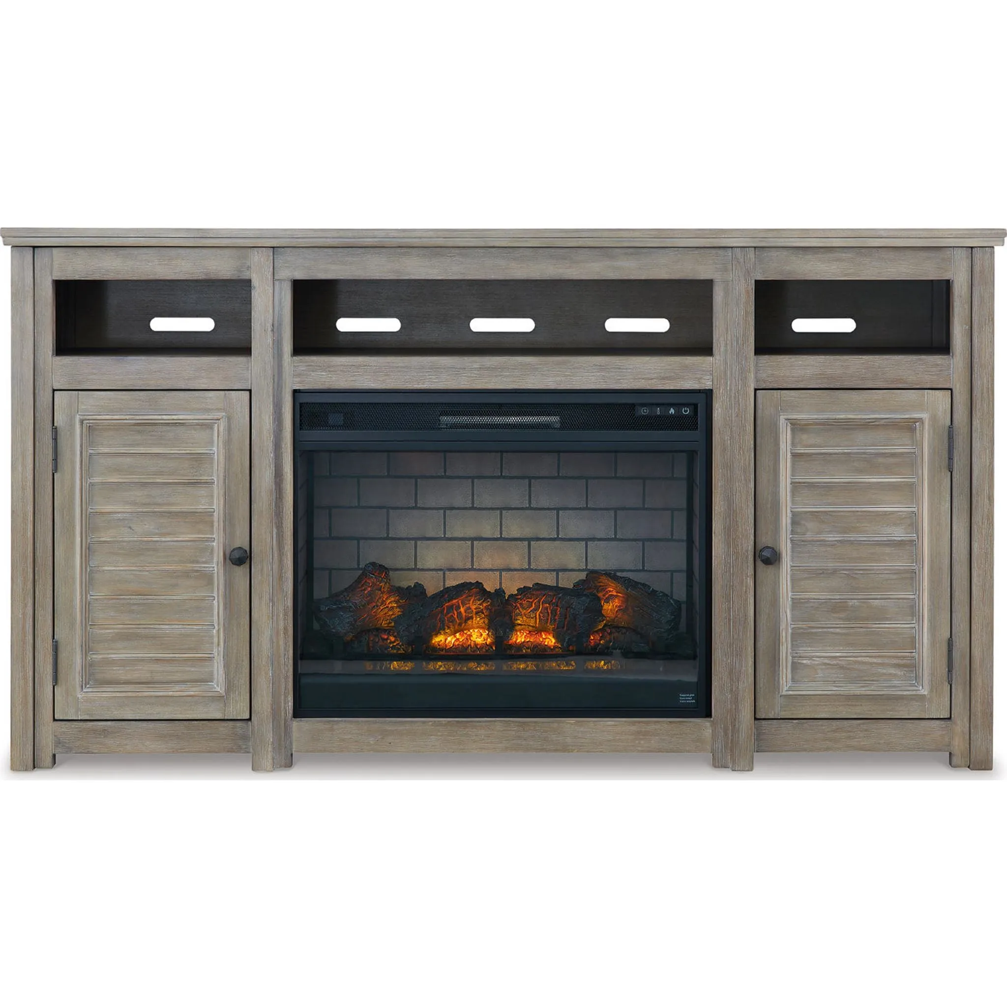 Moreshire TV Stand with Fireplace