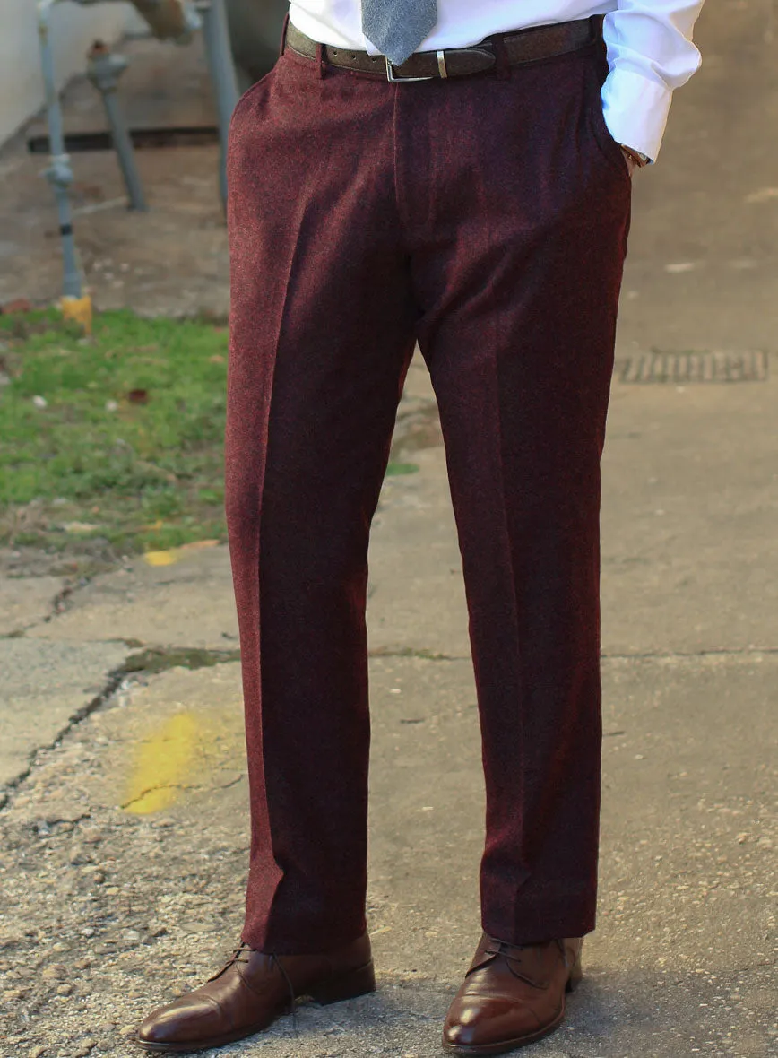 Naples Sangria Tweed Pants