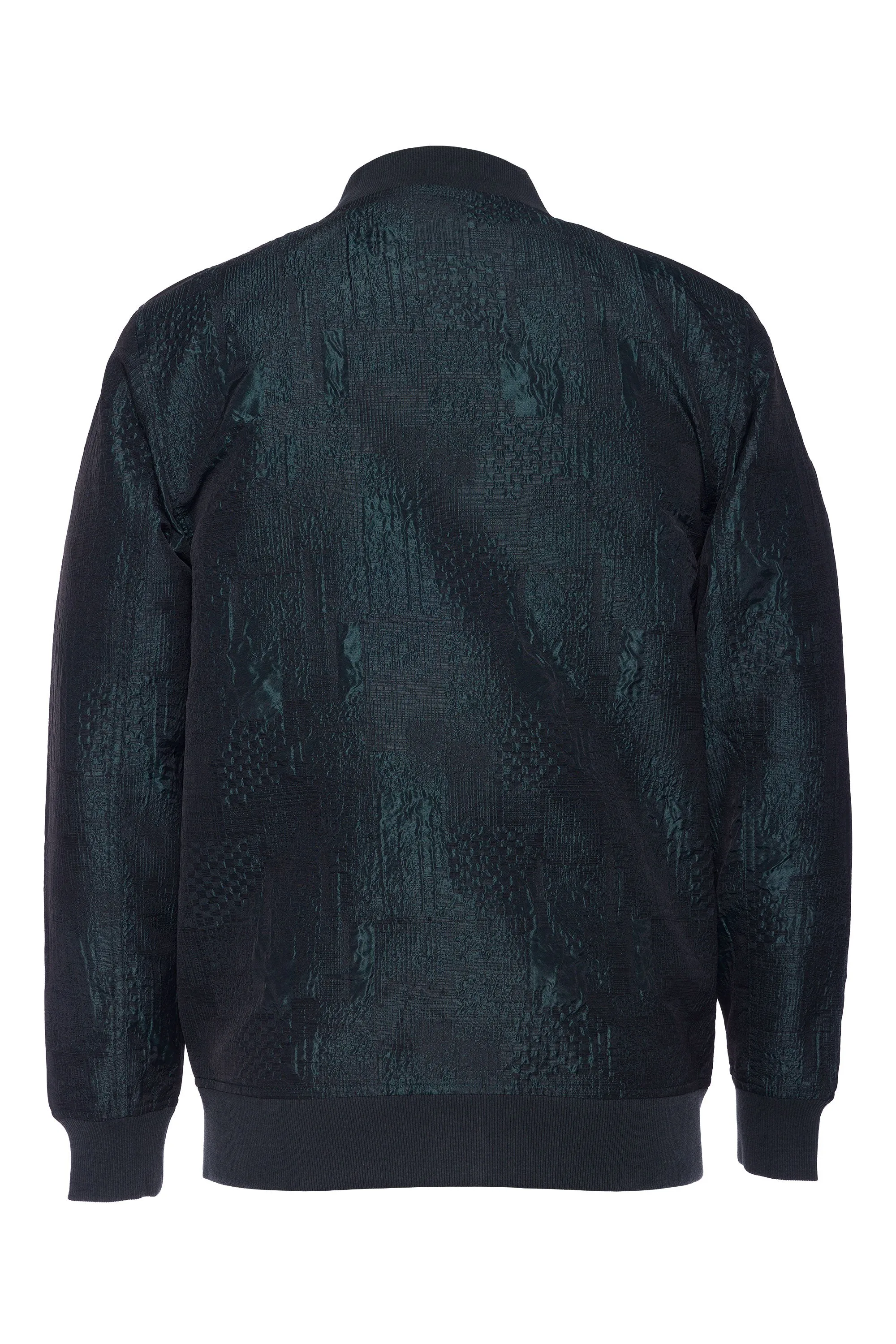 Nasir | Patterned Bomber Jacket