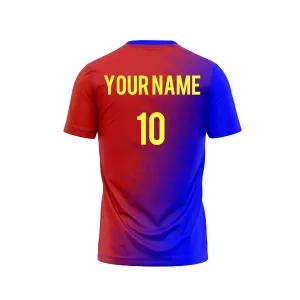 Next Print Ipl Delhi Customisable Round Neck Jersey With Your Name And Number