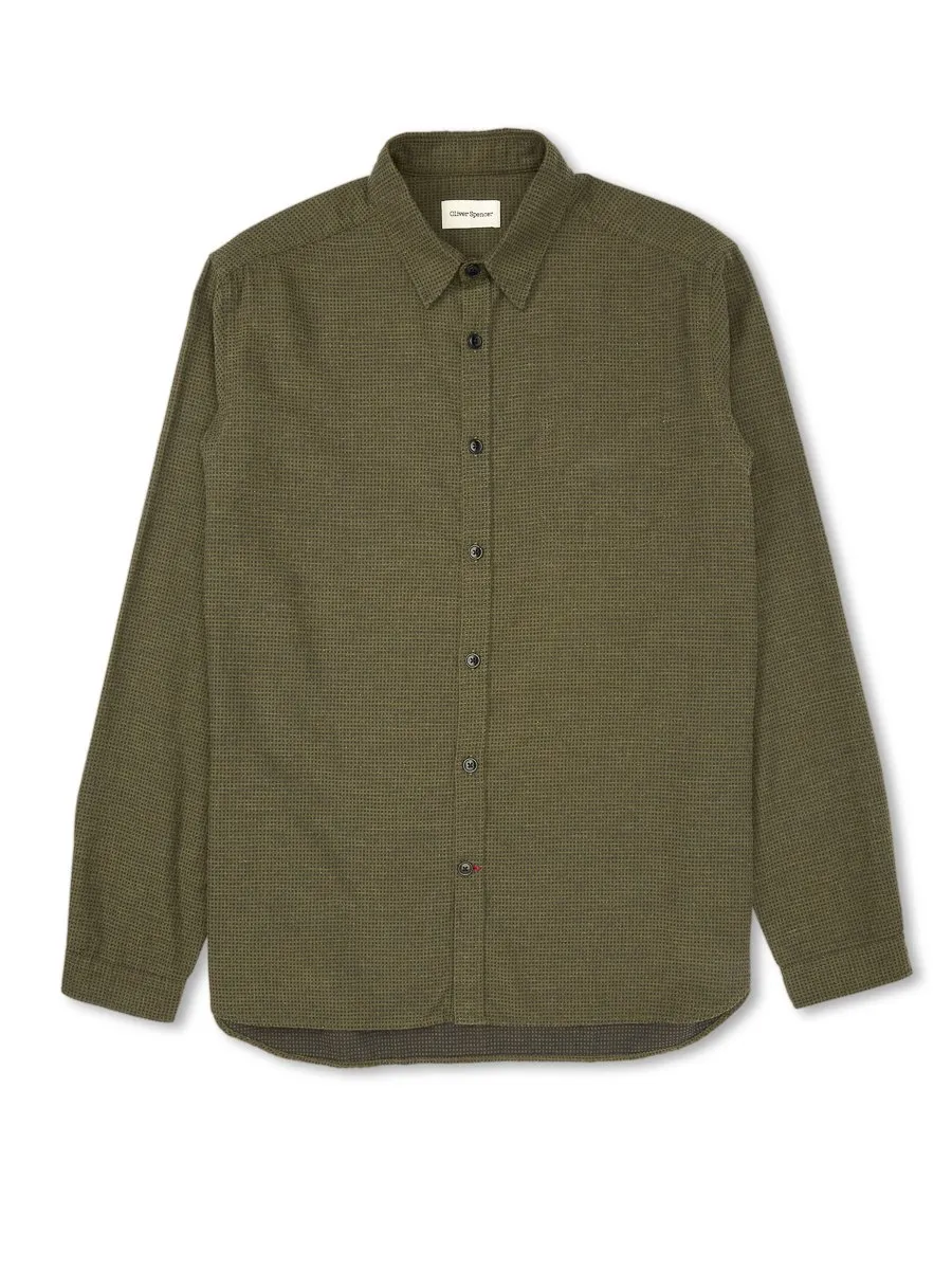 Oliver Spencer New York Special Shirt green