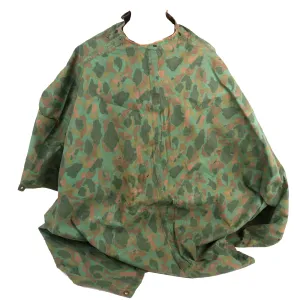 Original U.S. WWII USMC “M-1942 Reversible Spot Pattern” Camouflage Rain Poncho