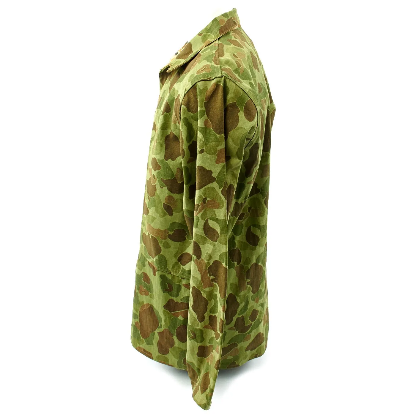 Original U.S. WWII USMC P44 Camouflage Pattern 1944 Utility Coat - Size 40