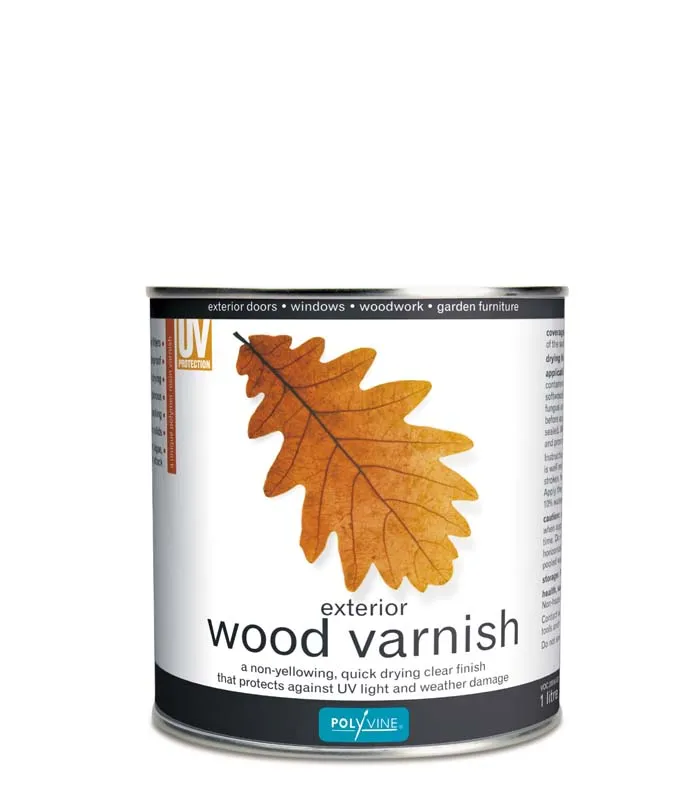 Polyvine Exterior Wood Varnish