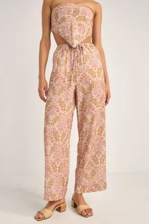 RHYTHM Jessie Paisley Drawstring Pant