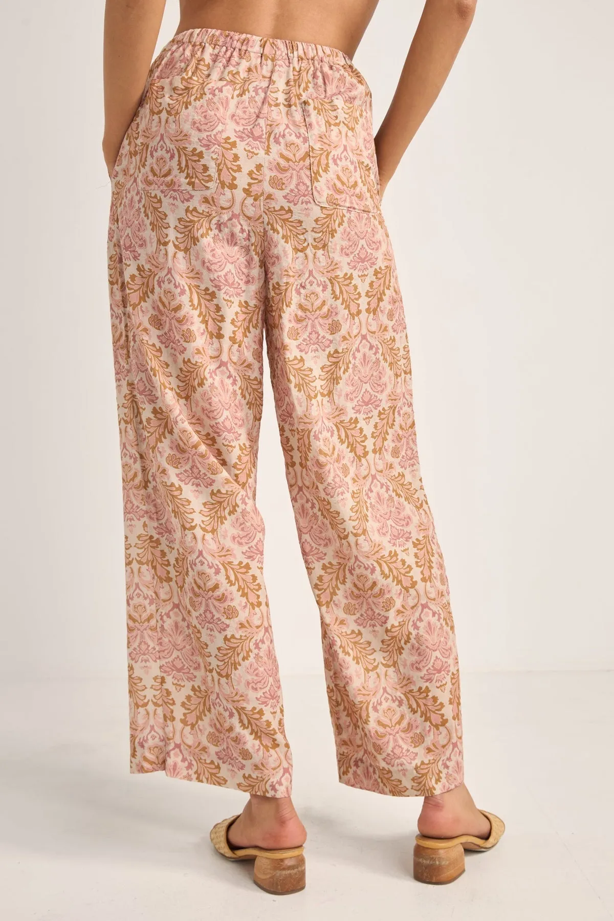 RHYTHM Jessie Paisley Drawstring Pant