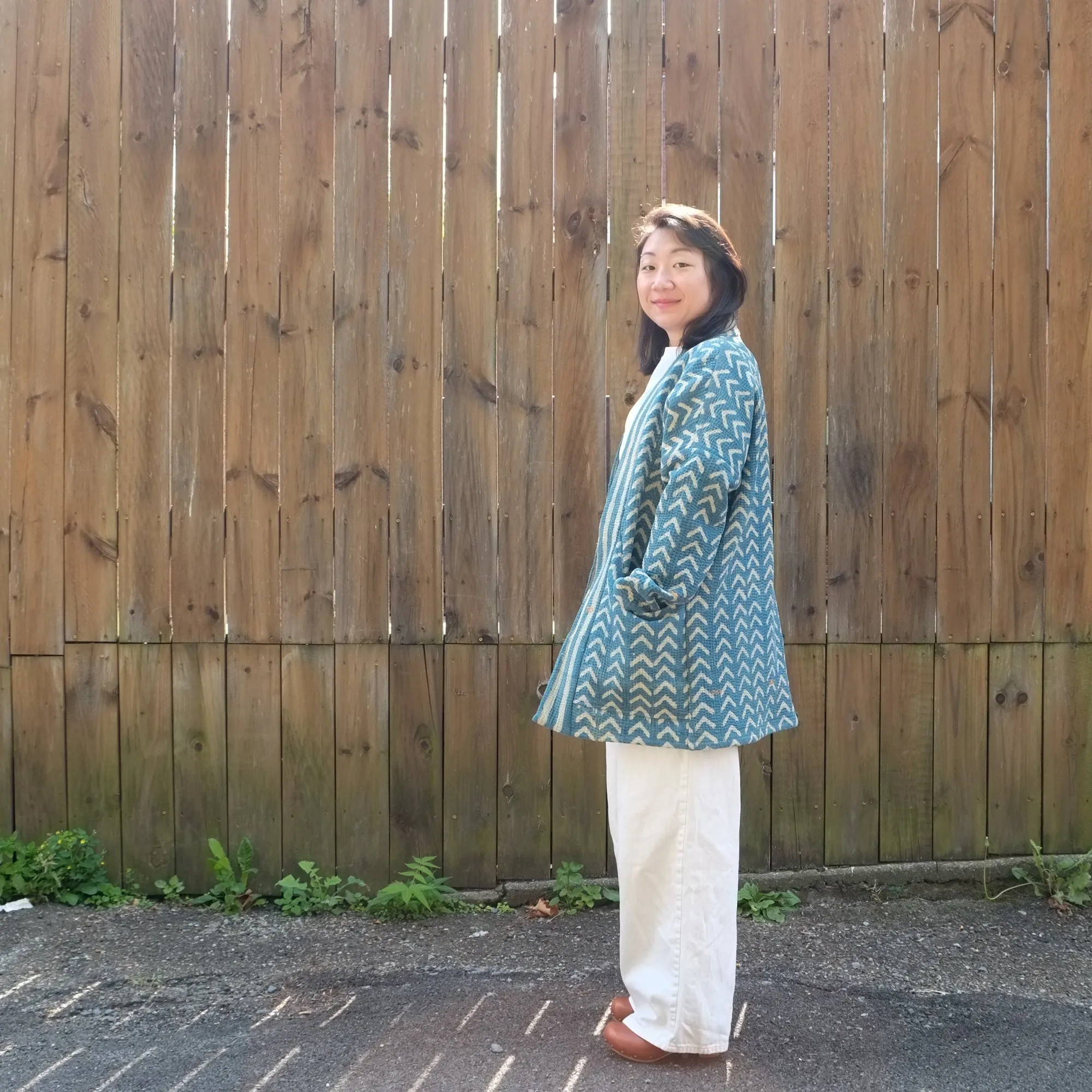 S Chevrons and Stripes Norah Jacket LL023