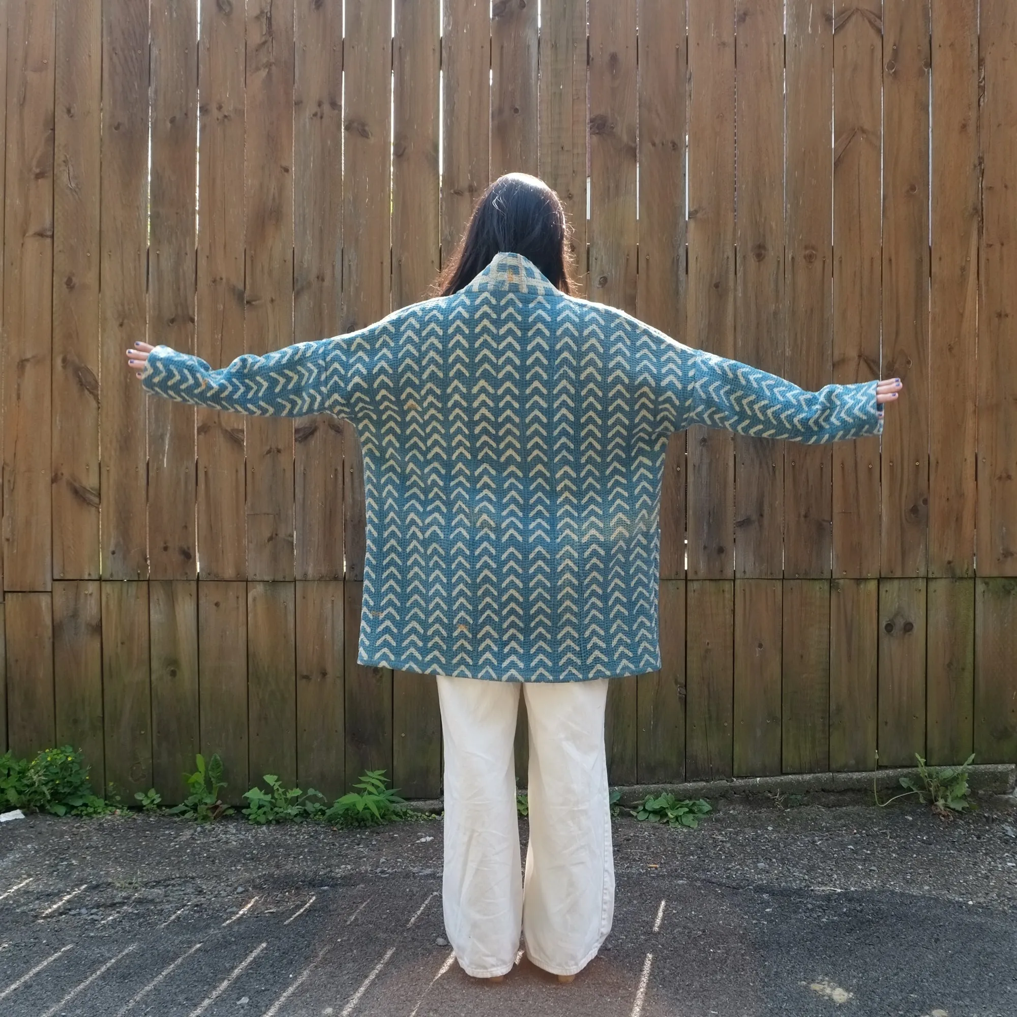 S Chevrons and Stripes Norah Jacket LL023