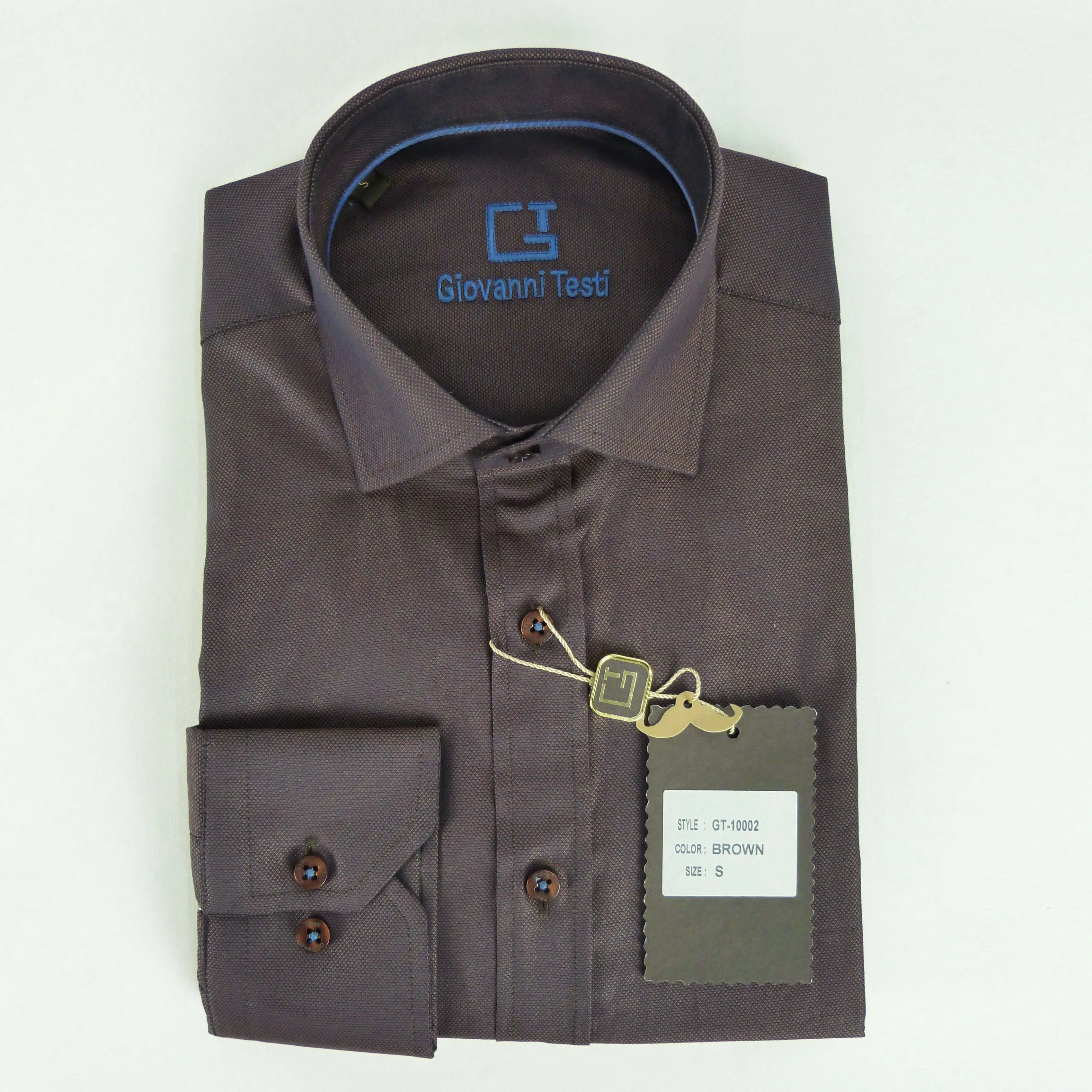 Shirt GT-10002 Brown