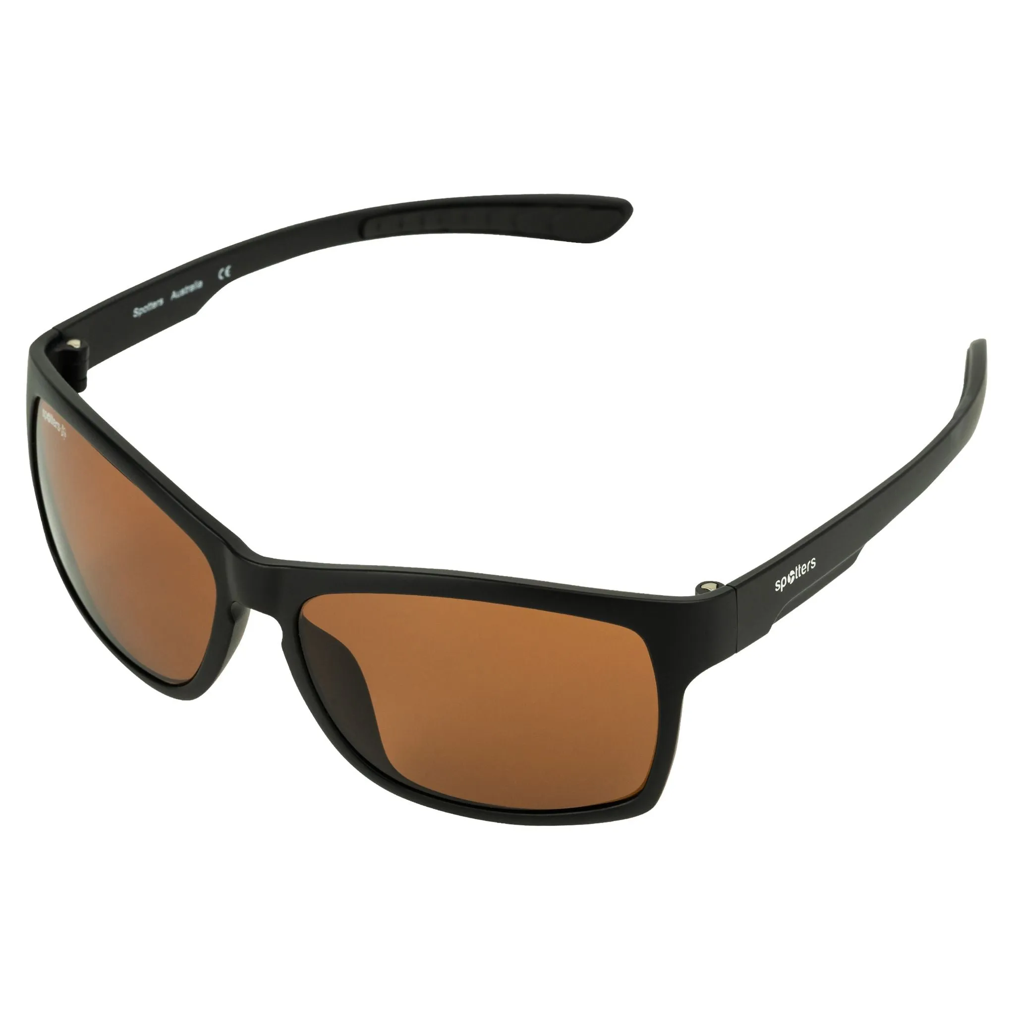 Spotters Polarised Eyewear Savage Matt Black Sunglasses