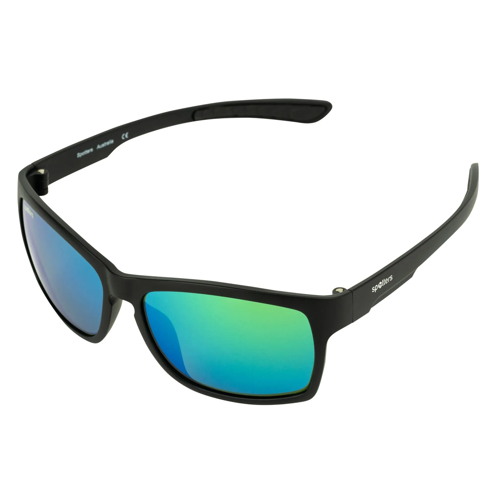 Spotters Polarised Eyewear Savage Matt Black Sunglasses