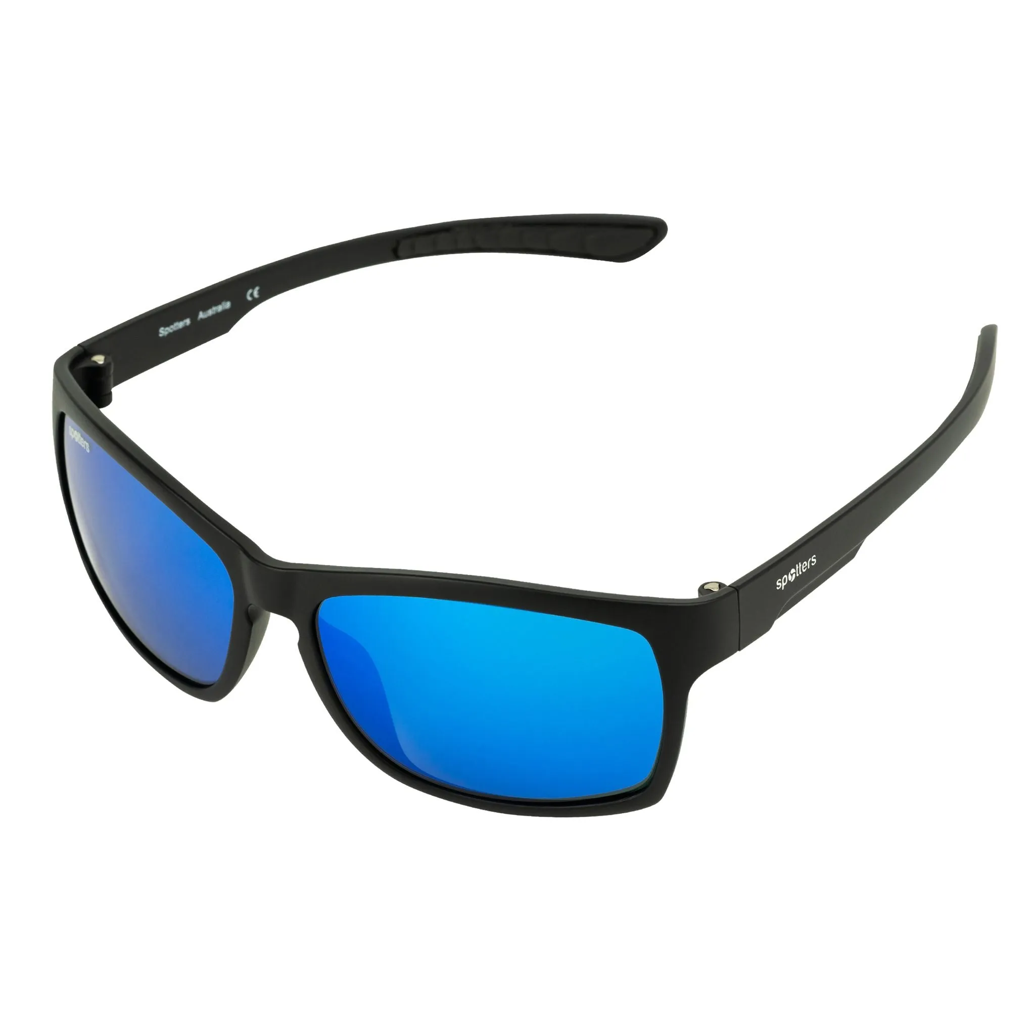 Spotters Polarised Eyewear Savage Matt Black Sunglasses