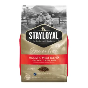 Stay Loyal Premium Salmon Turkey and Pork Grain Free Dry Dog Food