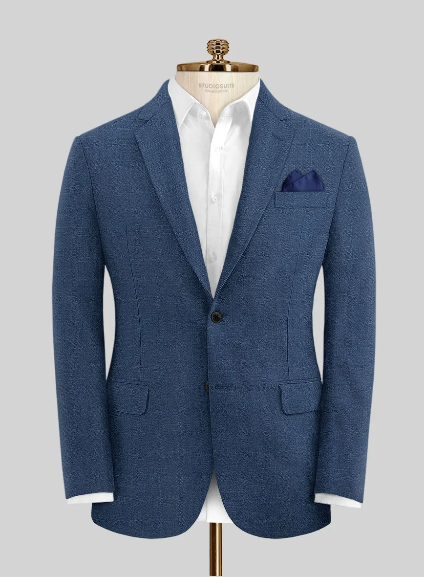 Stone Blue Linen Jacket