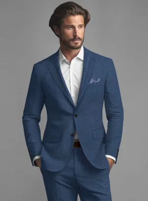 Stone Blue Linen Jacket