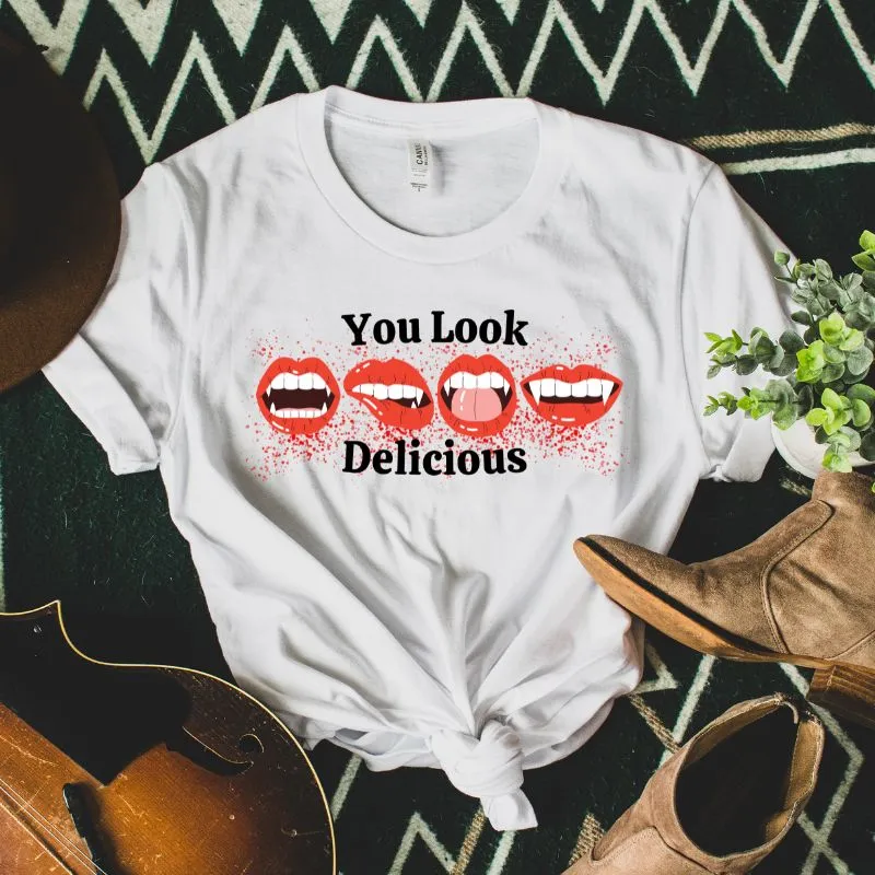 You Look Delicious Halloween Design PNG Download